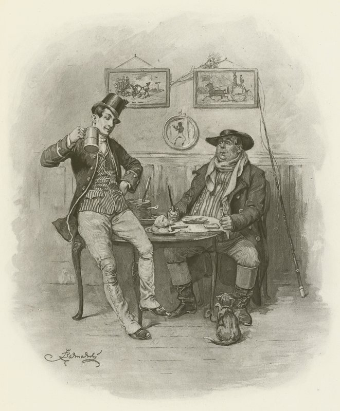 The Two Wellers by after Frederick Barnard