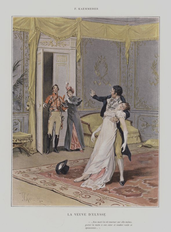 The Widow of Ulysses by after Frederik Hendrik Kaemmerer