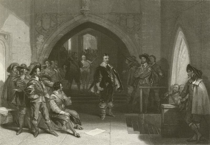 Arrest of Strafford by after George Cattermole