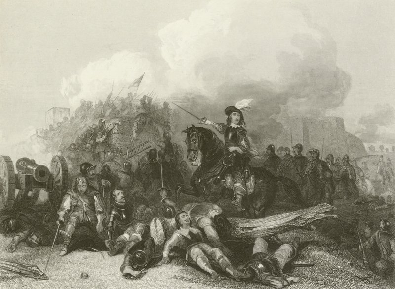 Storming of Bristol by after George Cattermole