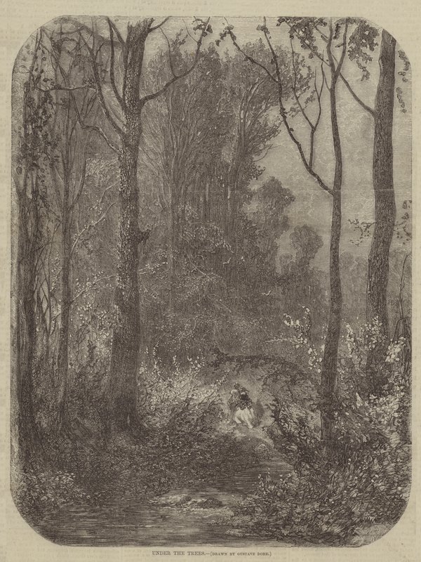 Under the Trees by Gustave after Dore