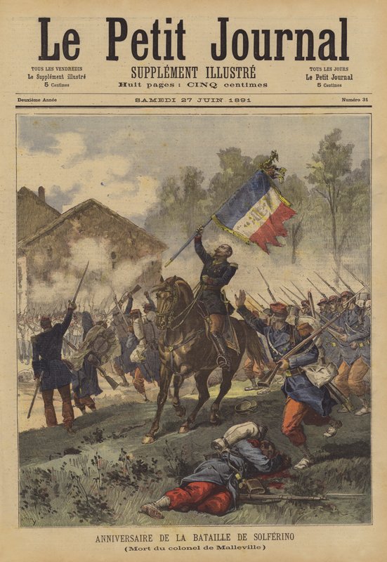 Anniversary of the Battle of Solferino by after Henri Meyer