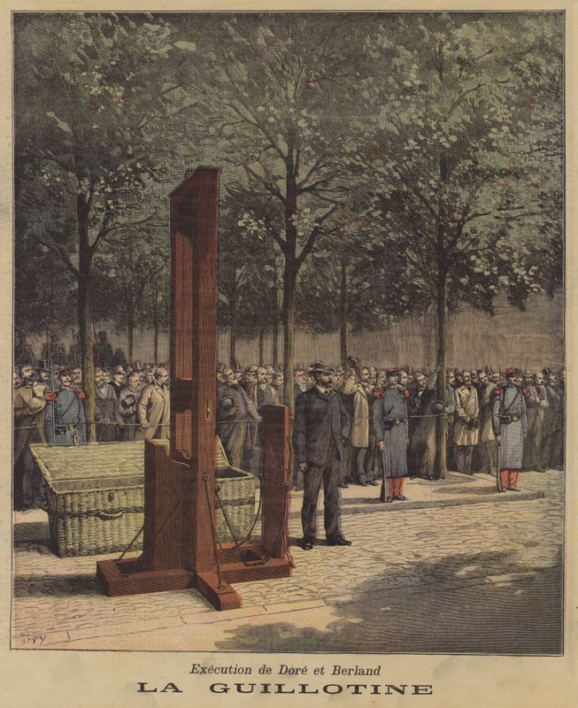 Execution of Dore and Berland by after Henri Meyer