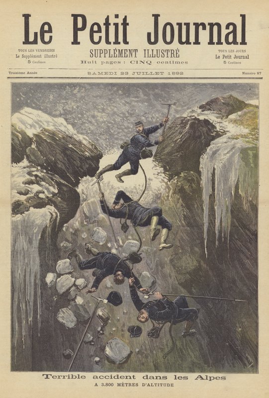 Terrible Accident in the Alps by after Henri Meyer