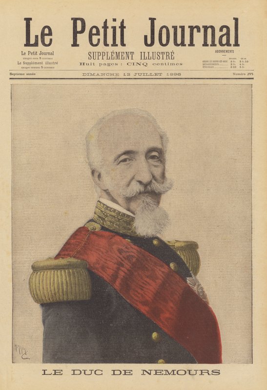 The Duke of Nemours by after Henri Meyer