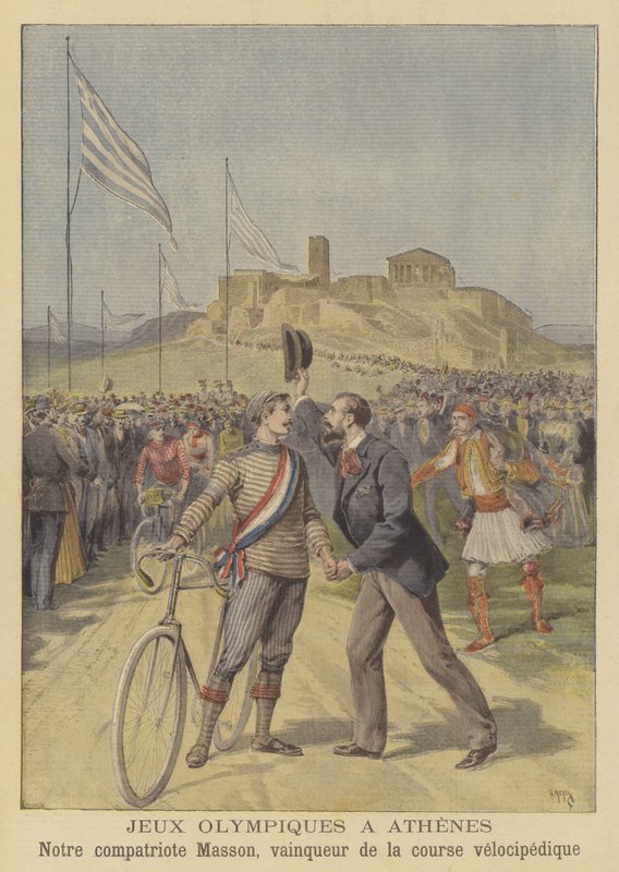 The Olympic Games in Athens by after Henri Meyer
