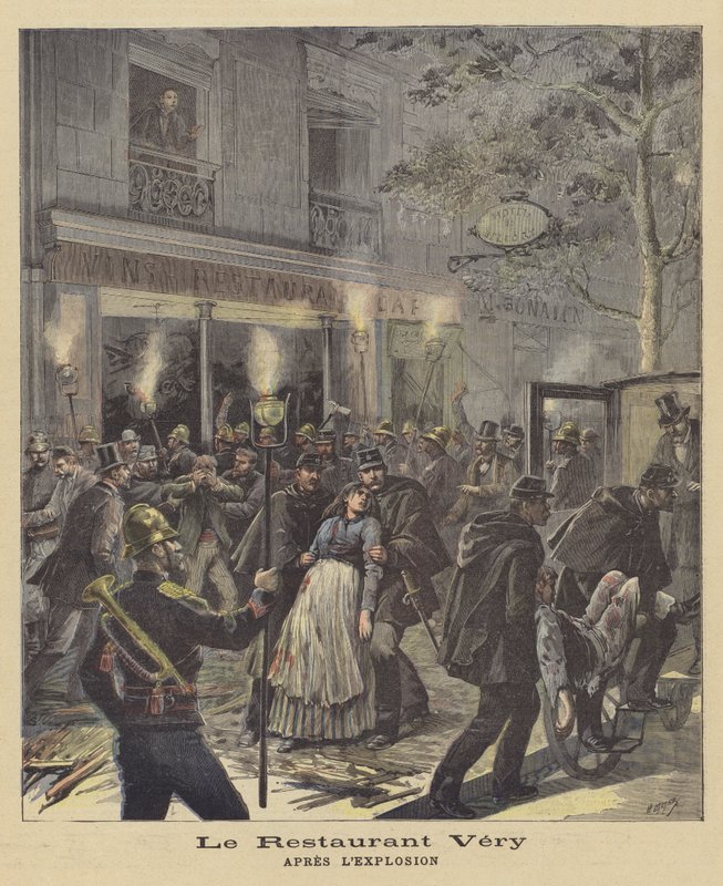 The Restaurant Very After the Explosion by after Henri Meyer