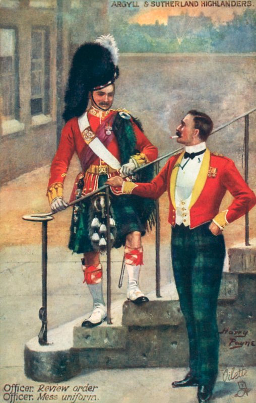 Argyll and Sutherland Highlanders by after Henry A. Payne