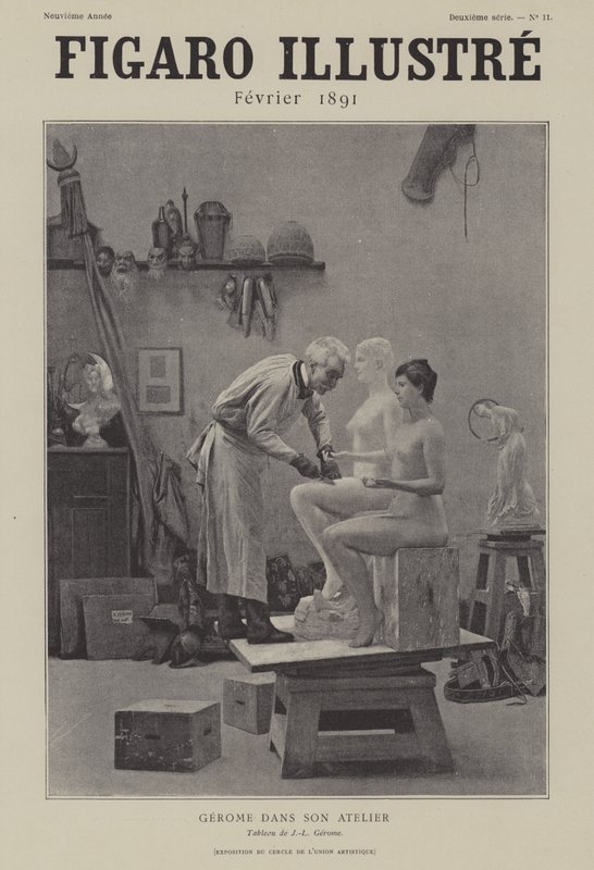 Gérôme in His Studio by after Jean Leon Gerome