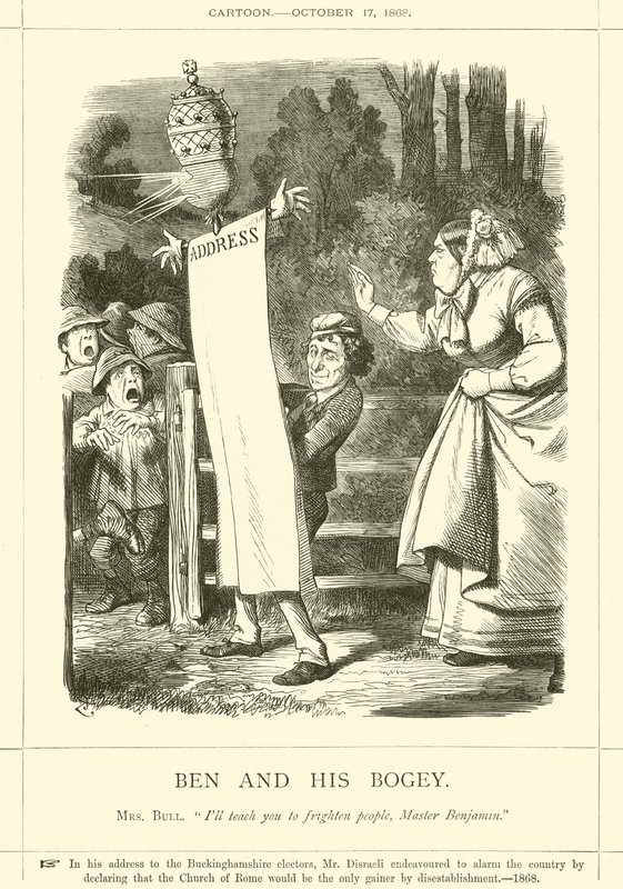 Ben and His Bogey by after John Tenniel