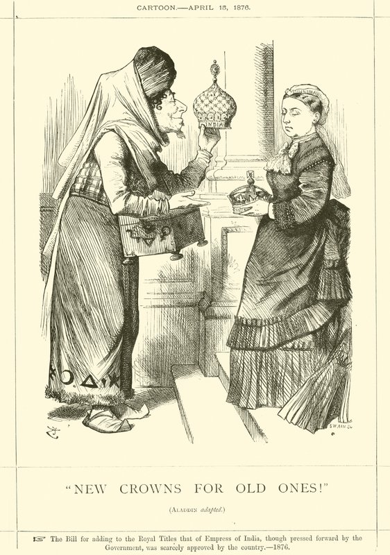 New Crowns for Old Ones! by after John Tenniel