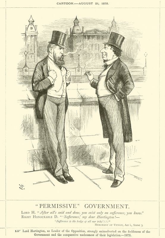 Permissive Government by after John Tenniel