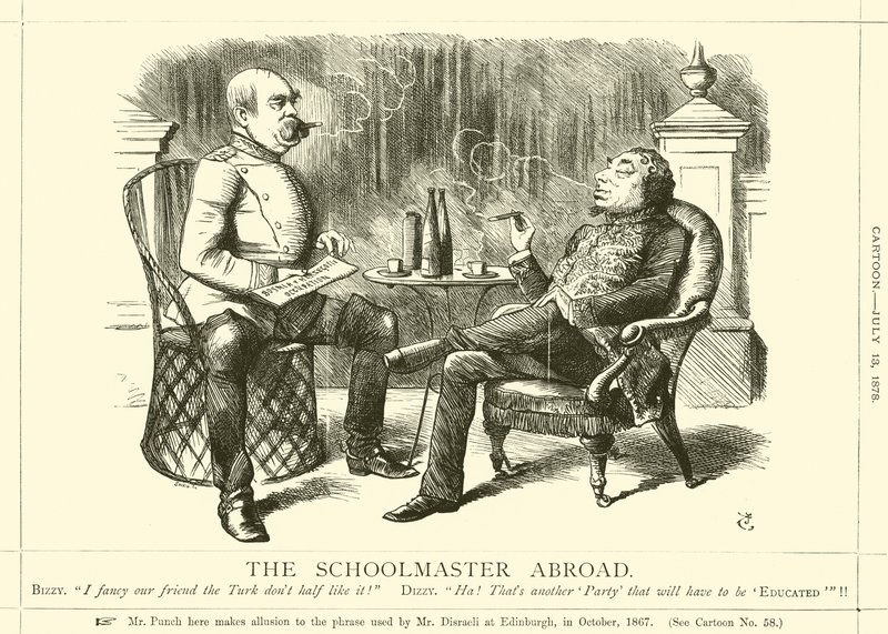 The Schoolmaster Abroad by after John Tenniel