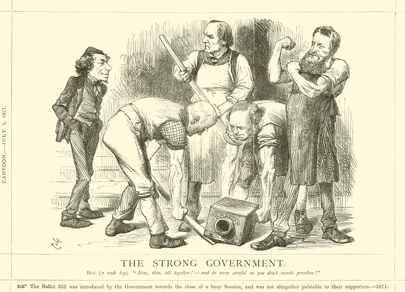 The Strong Government by after John Tenniel