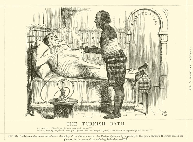 The Turkish Bath by after John Tenniel