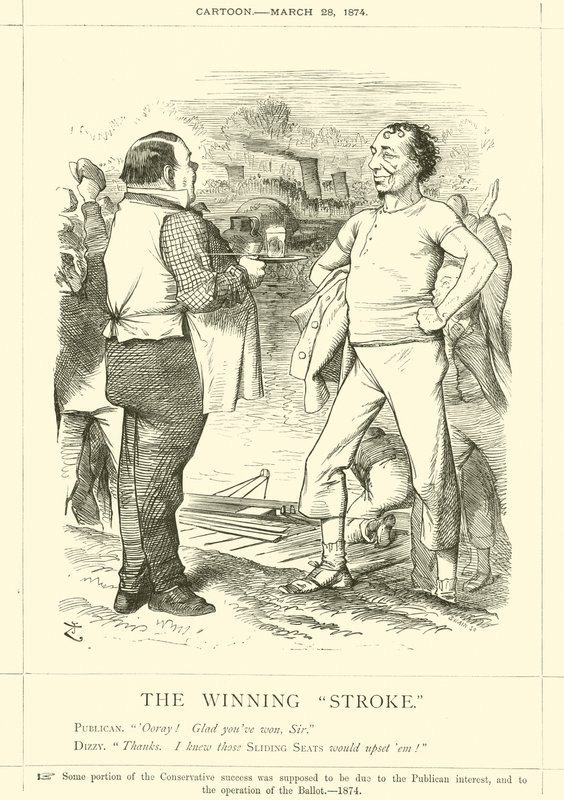 The Winning Stroke by after John Tenniel