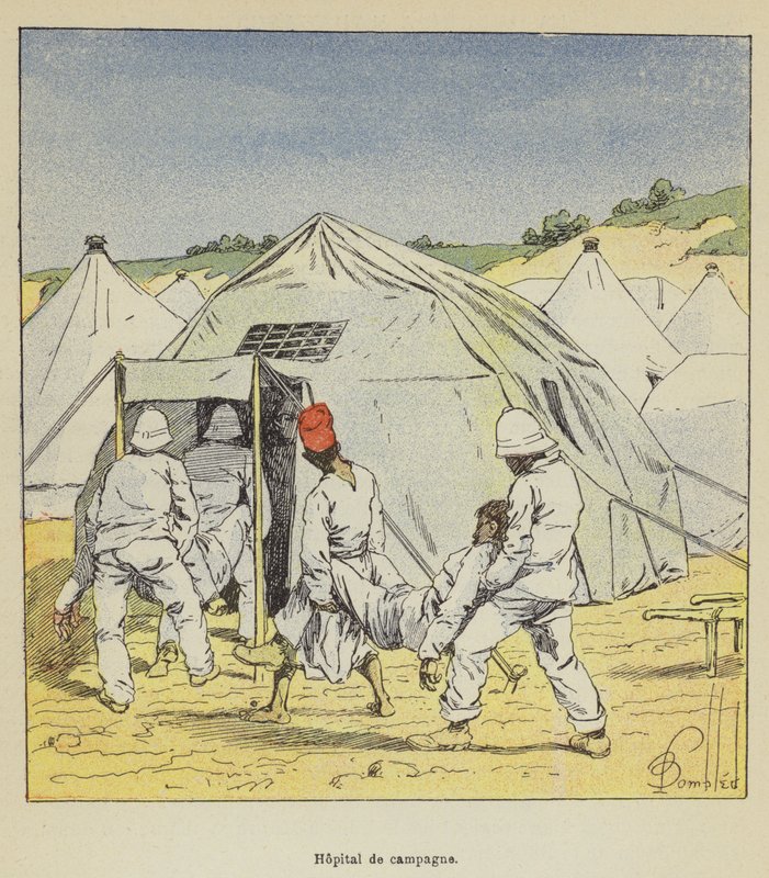 Field Hospital by after Louis Charles Bombled
