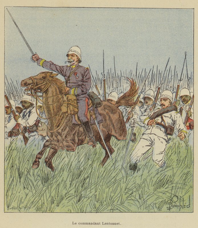 Commander Lentonnet by after Louis Charles Bombled