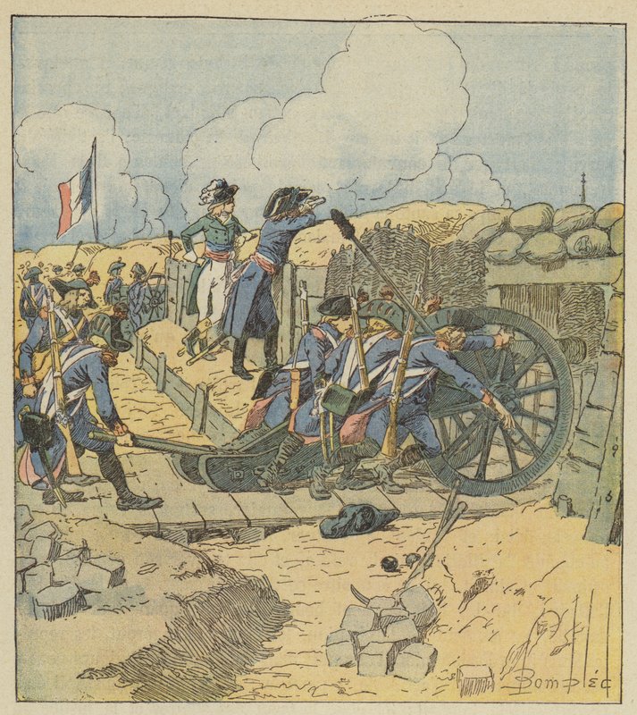 The artillery commander was everywhere by after Louis Charles Bombled