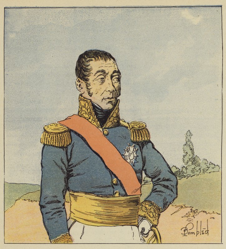Marshal Grouchy by after Louis Charles Bombled