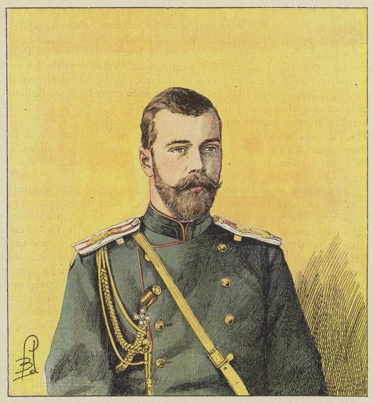 Emperor Nicholas II of Russia by after Louis Charles Bombled