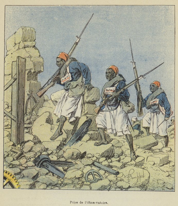Capture of the Observatory by after Louis Charles Bombled