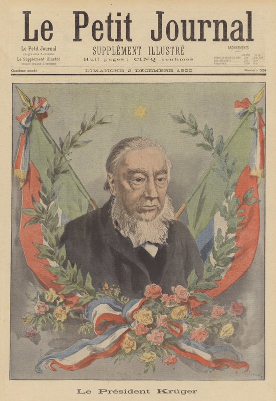 President Kruger of Transvaal by after Oswaldo Tofani