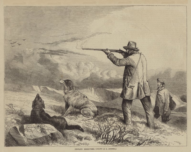 Grouse Shooting by after Richard Ansdell