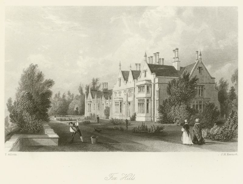 Fox Hills by after Thomas Allom