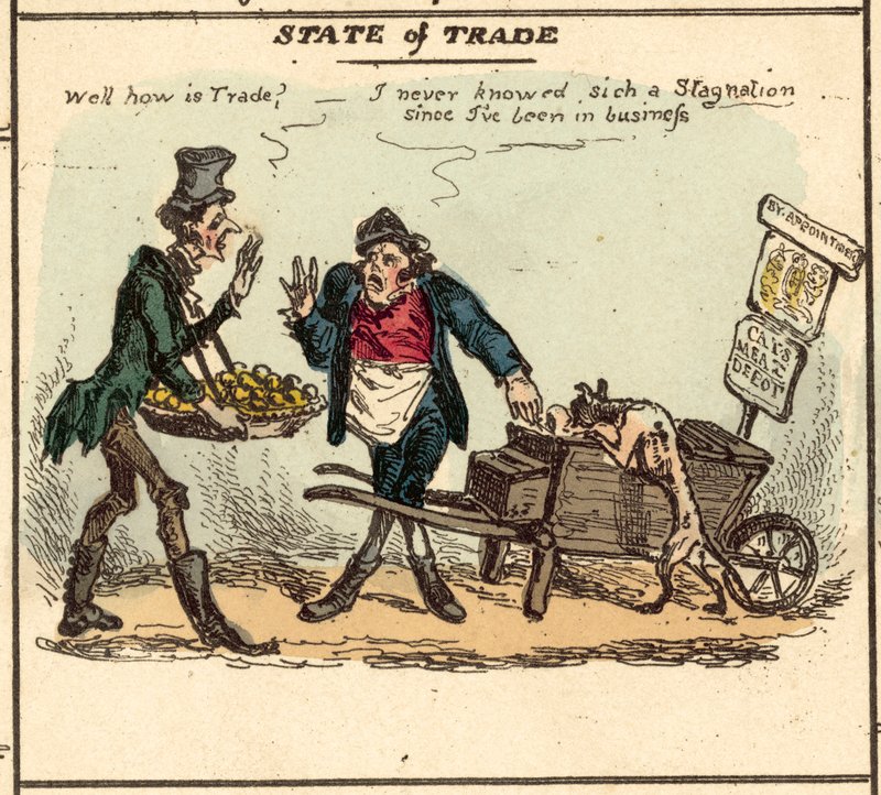 The State of Trade by after William Heath